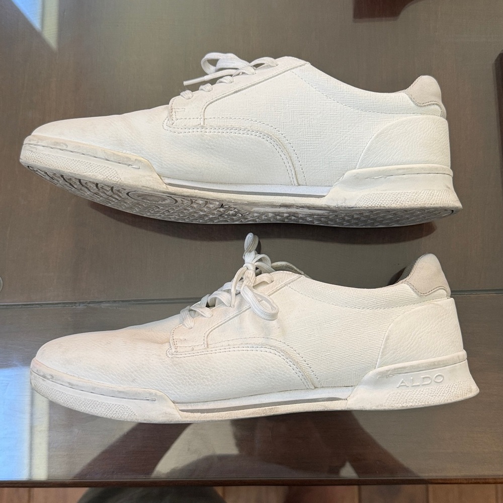 Aldo Off-White Casual Sneakers